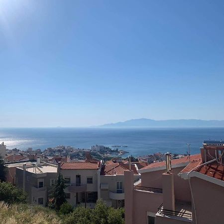 Breathtaking Sea View Apartment Kavala Exterior photo