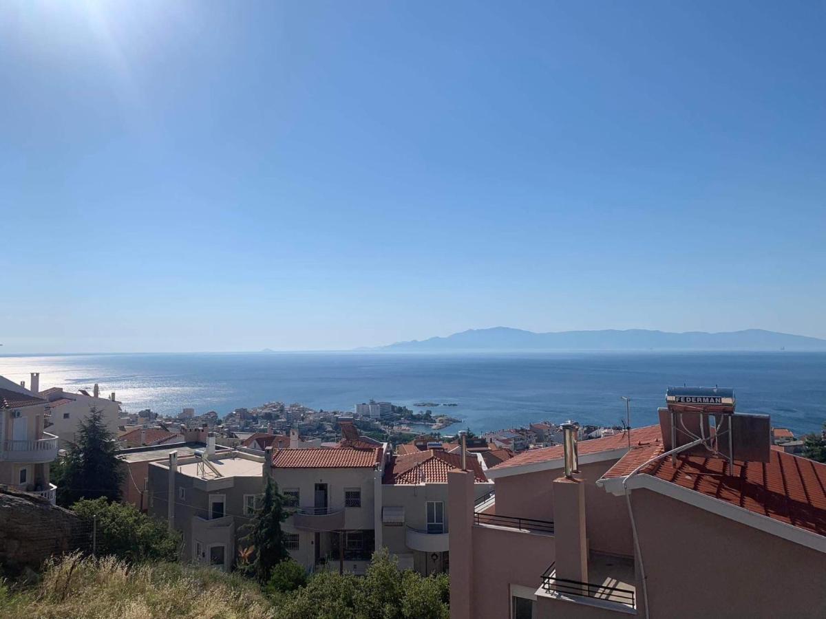Breathtaking Sea View Apartment Kavala Exterior photo